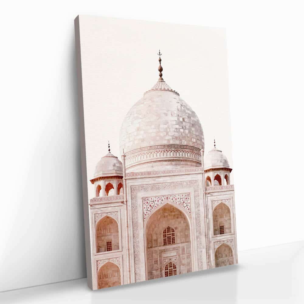 "Taj Mahal Closeup"