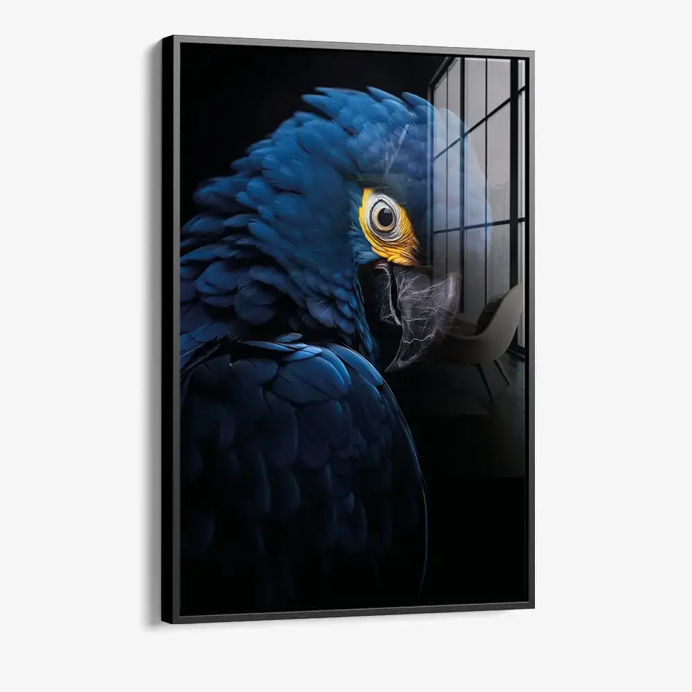 Blue Macaw – Verre