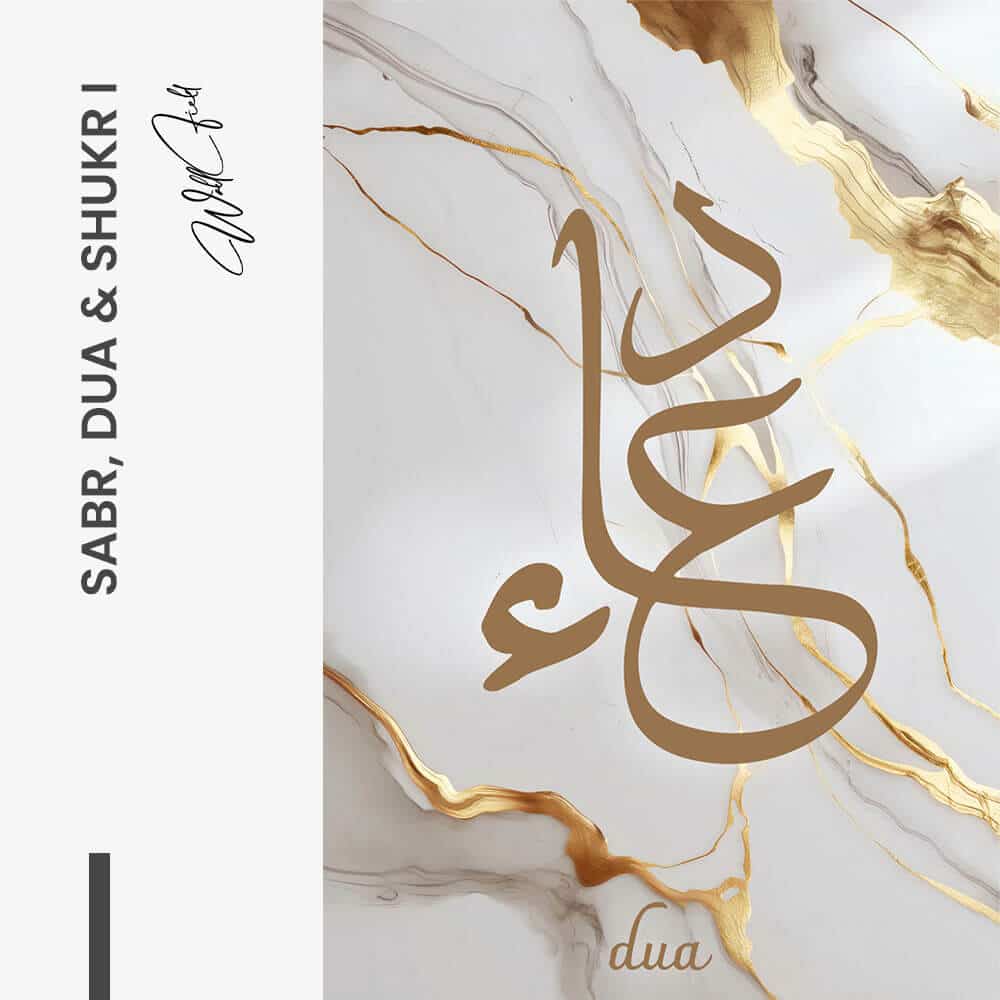 Bundle: "Sabr, Dua & Shukr II" (3x) – Verre