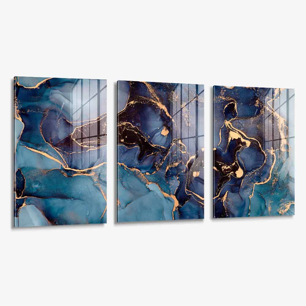 Bundle: "Blue Marble" (3x) – Verre