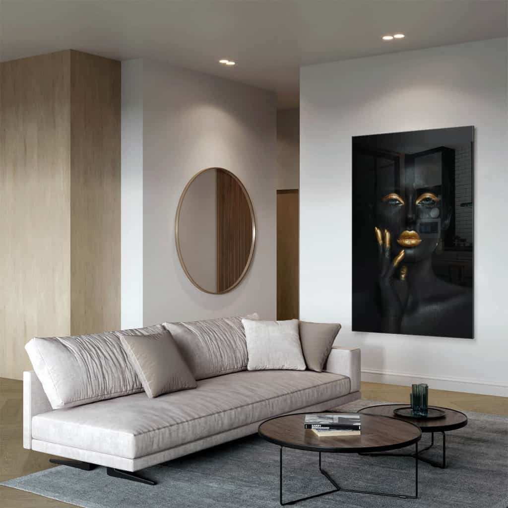 Golden Woman I – Verre