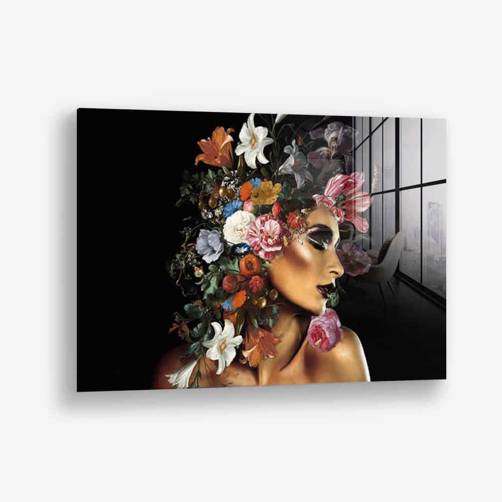 Flower Woman - Verre