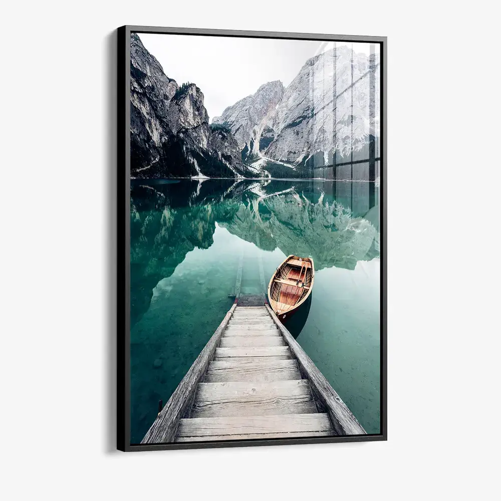 Boat At The Lake - Verre