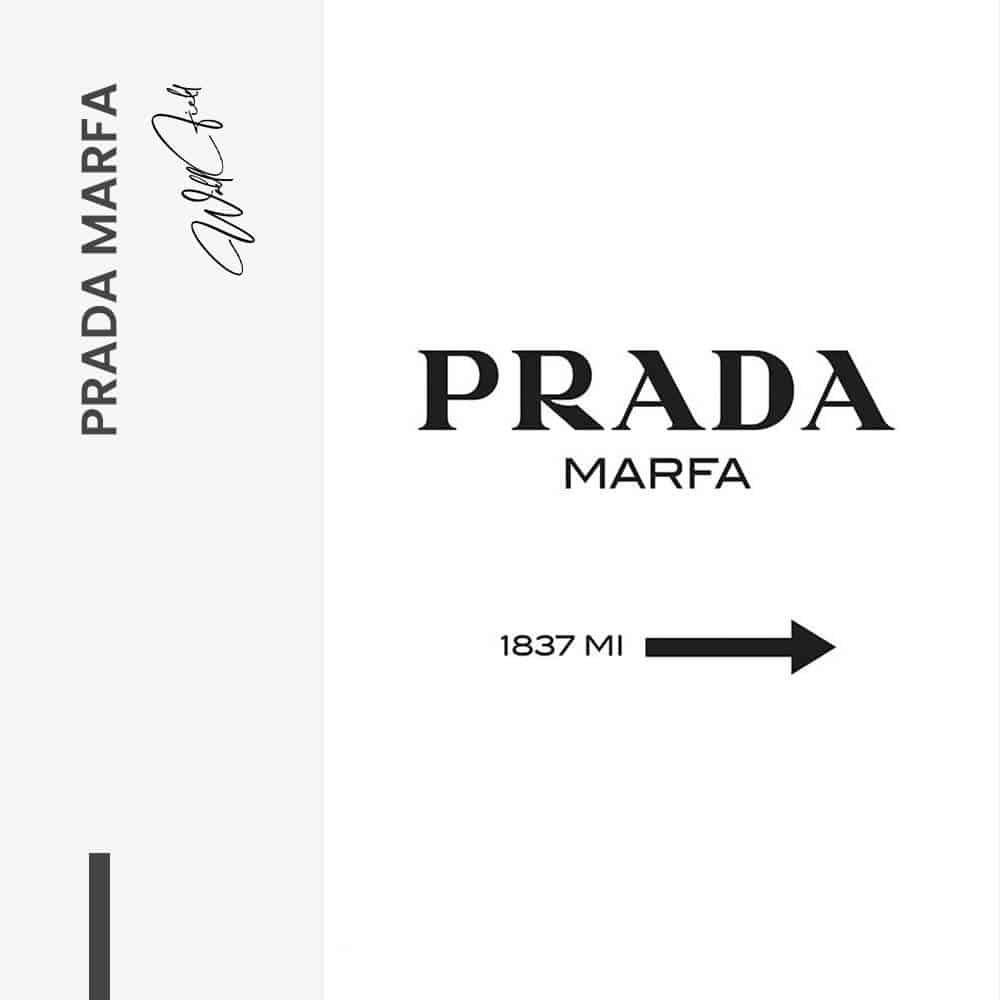 Prada Marfa - Verre