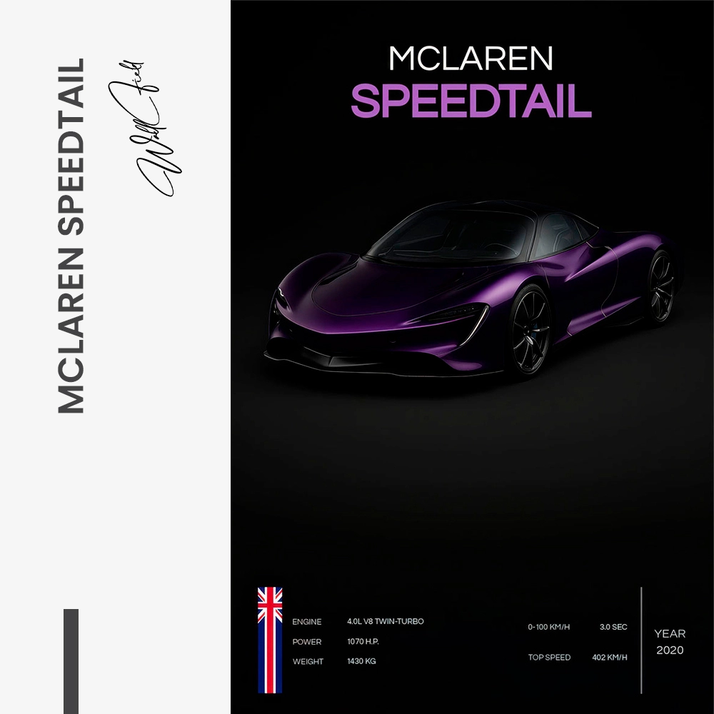 "Hypercars – McLaren Speedtail"