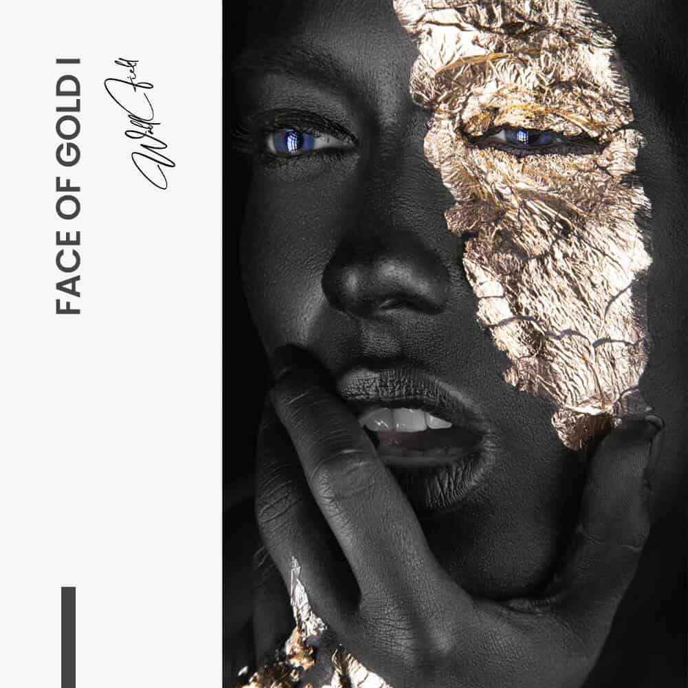 Bundle: Golden Faces (3x) – Glass