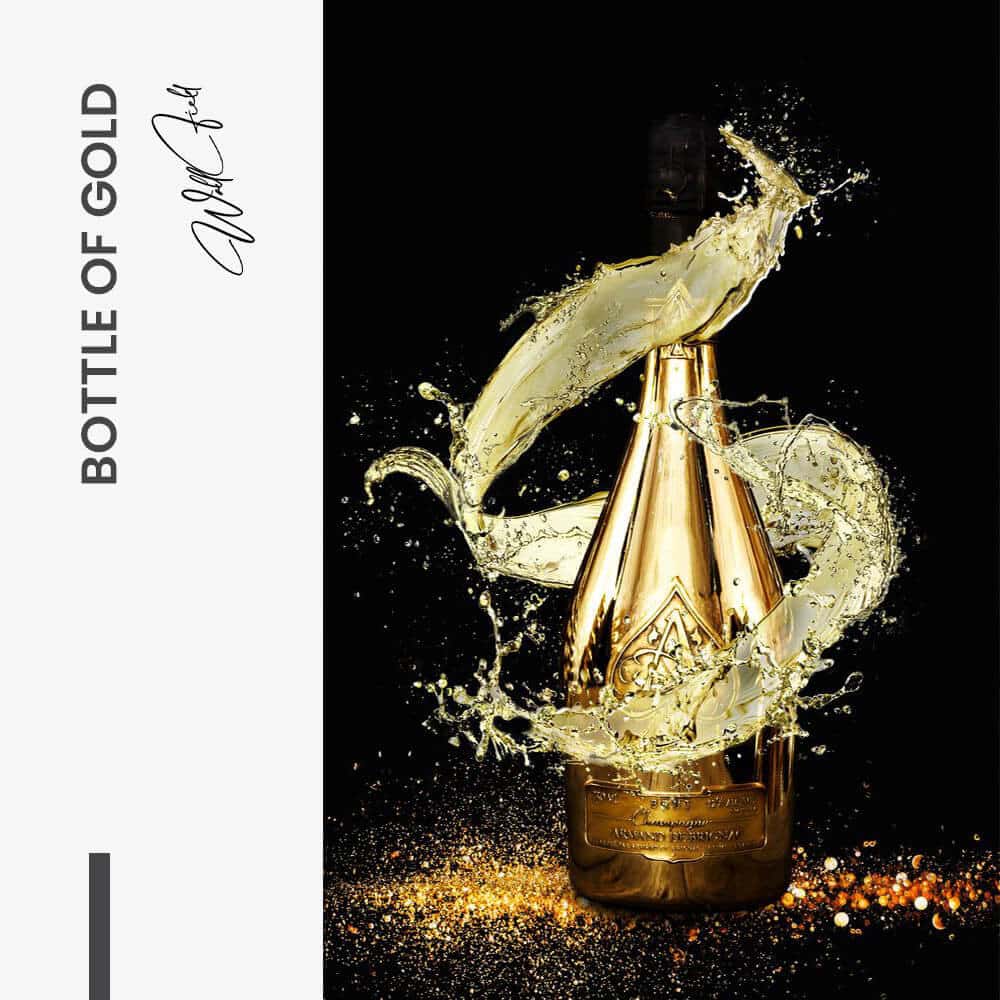 Bottle Of Gold - Verre