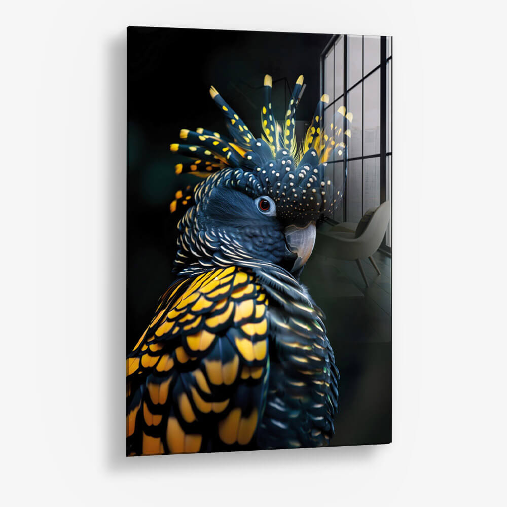 Golden Cockatoo – Verre