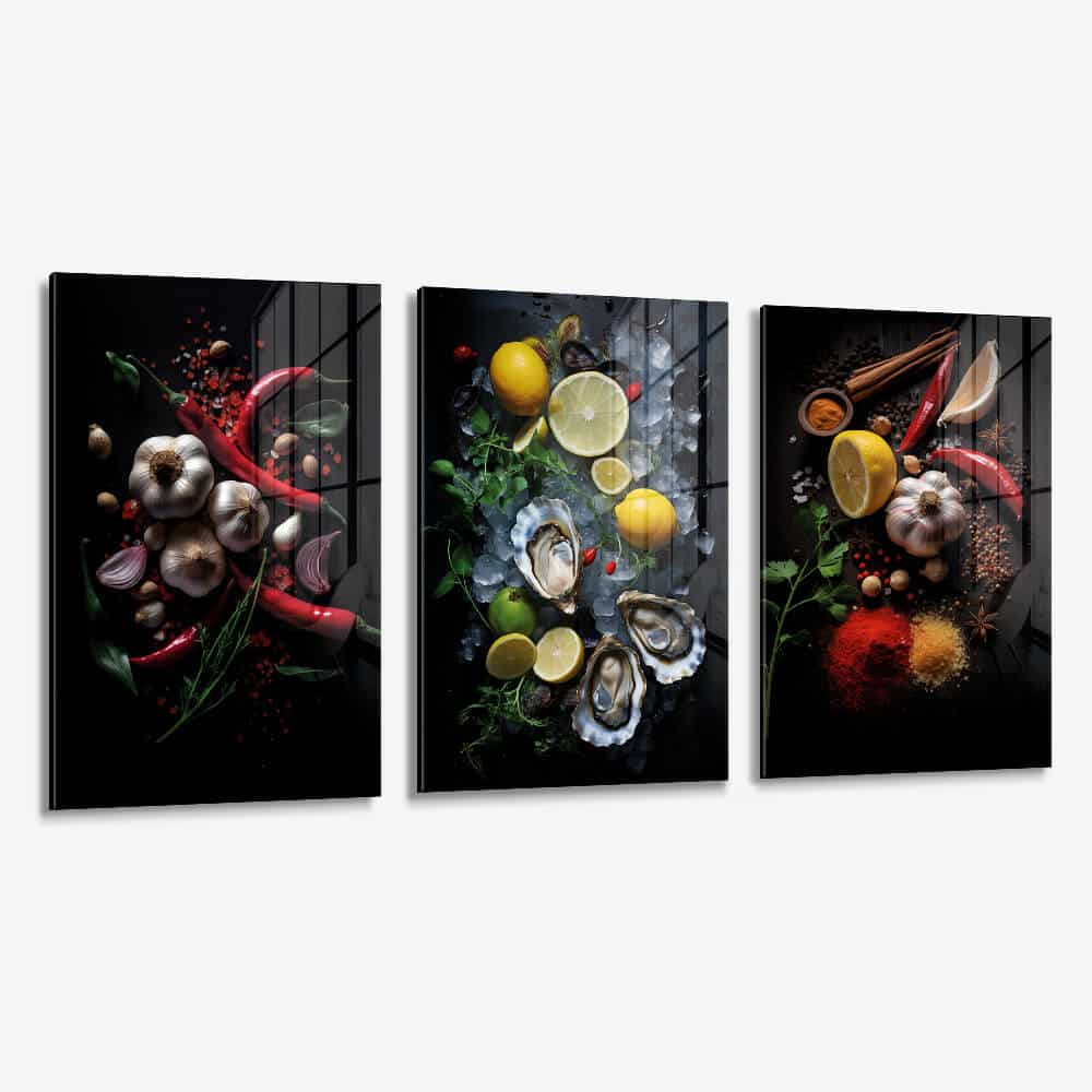 Bundle: "Art of Food" (3x) – Verre