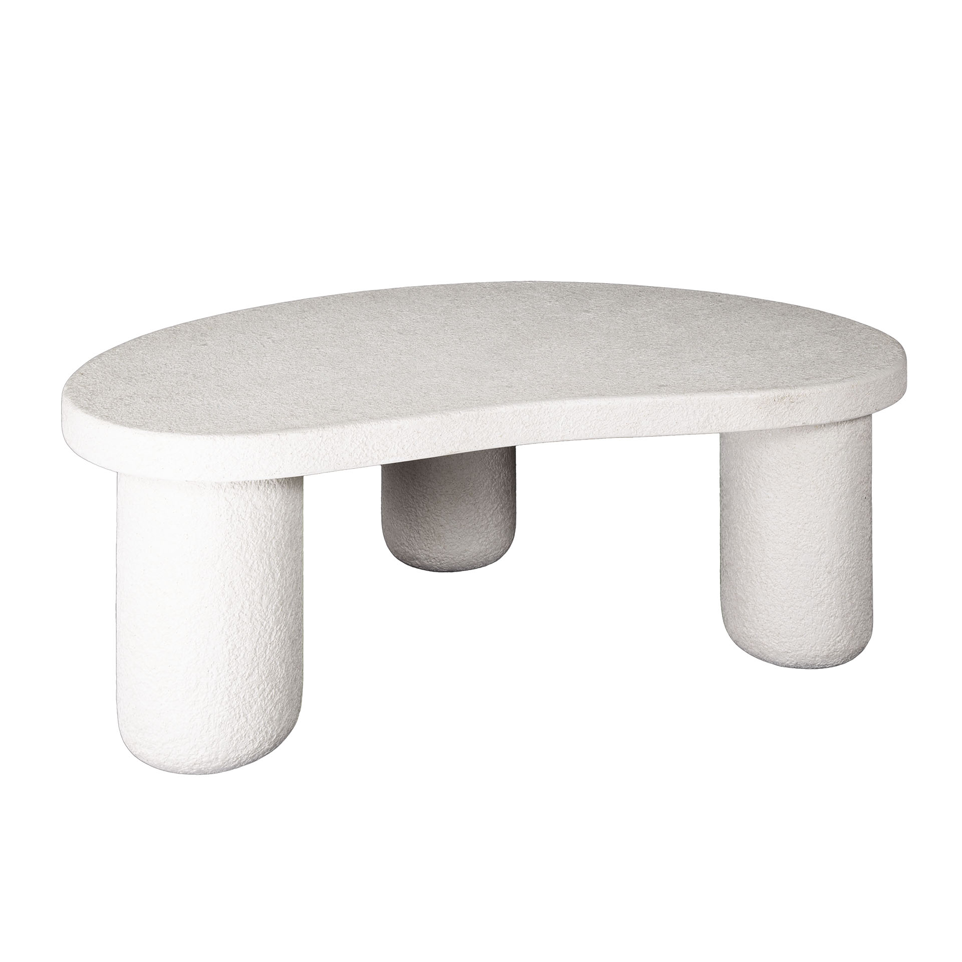 Table basse XL galet bio / Marbre composite