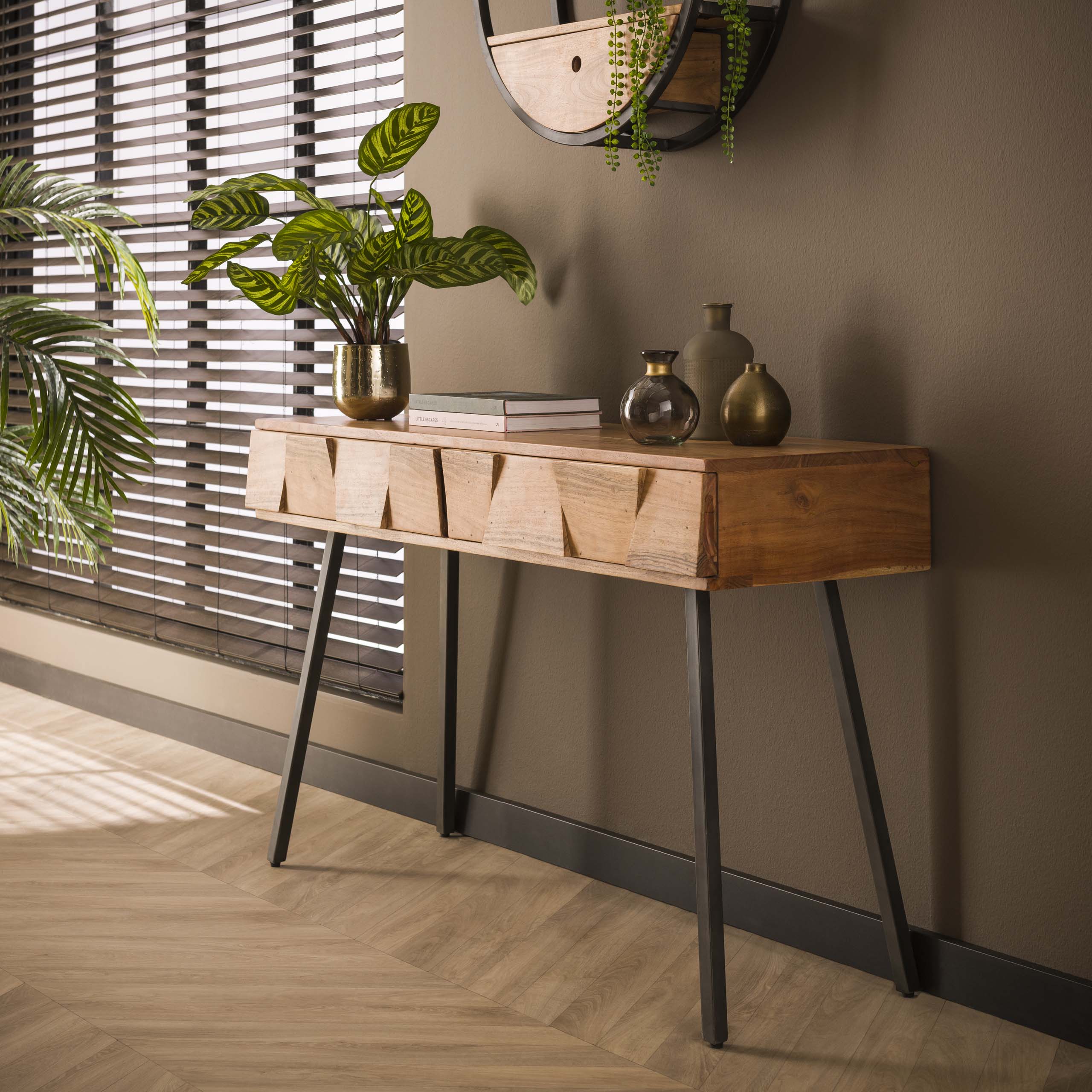 Coiffeuse Demn / Acacia massif naturel