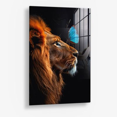 Butterfly Lion – Verre