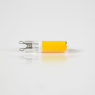 Source lumineuse LED G9 dimmable / Verre transparent