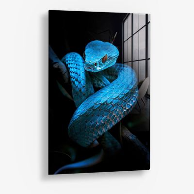 Sapphire Snake – Verre