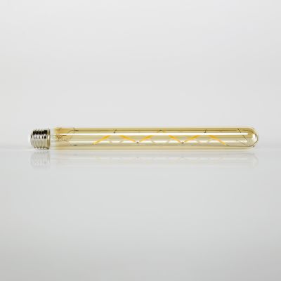 Source lumineuse LED [T32-L300] tube à filament 30 cm - E27 4W 2100K 280lm dimmable / Verre ambré
